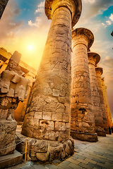 Image showing Egypt at sunset