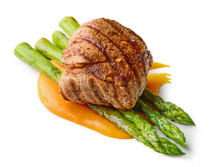 Image showing grilled pork fillet steak