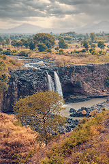 Image showing Blue Nile Falls in Bahir Dar, Ethiopia