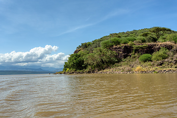 Image showing Lake Chamo landscape, Ethiopia Africa