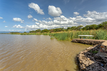 Image showing Lake Chamo landscape, Ethiopia Africa