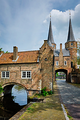 Image showing Oostport Eastern Gate of Delft. Delft, Netherlands