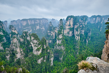 Image showing Zhangjiajie mountains, China