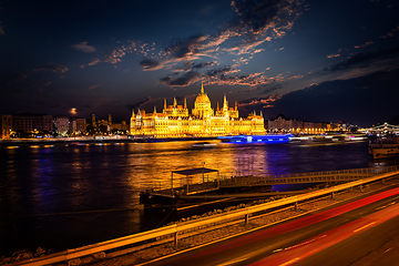 Image showing Famous landmarks in Budapest