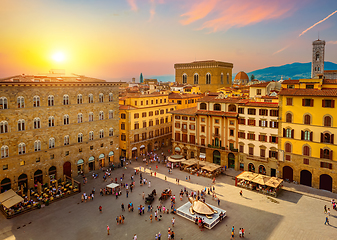 Image showing Florence from above