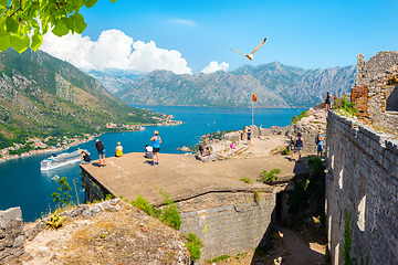 Image showing Fortress in the Bay of Kotor