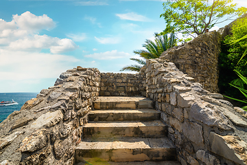 Image showing Fortress of Mary and the sea