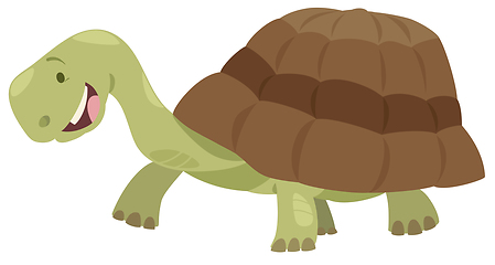 Image showing cute turtle animal character