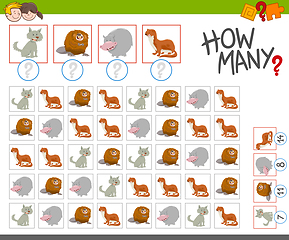 Image showing count the animals game