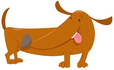 Image showing dachshund dog animal character