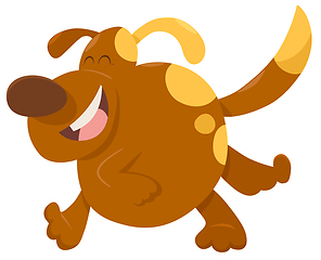Image showing running dog animal character