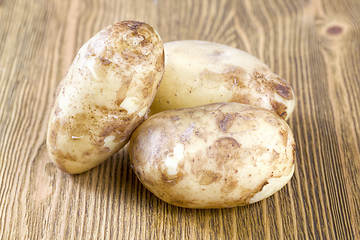 Image showing potato on the table