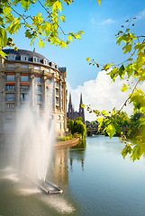 Image showing Fountain in strasbourg