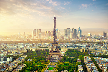 Image showing Haze over Paris