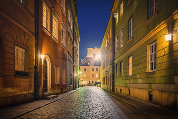 Image showing Historical old center of Warsaw