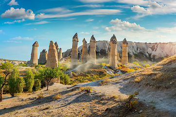 Image showing Love valley in Goreme