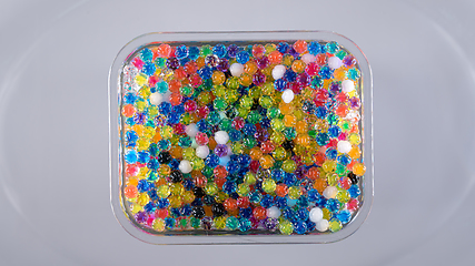 Image showing Colorful Water beads