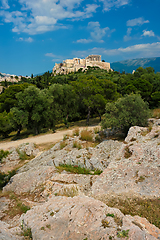 Image showing Iconic Parthenon Temple at the Acropolis of Athens, Greece