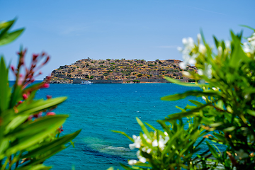 Image showing Island of Spinalonga, Crete, Greece