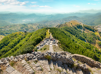 Image showing Mountain region in Lovcen