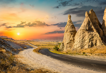 Image showing Mountains landscape in Turkey