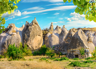 Image showing National park in Cappadocia