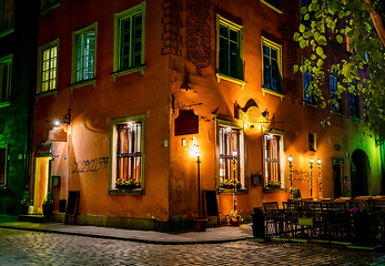 Image showing Old restaurant in Warsaw