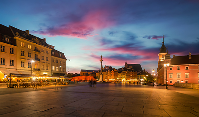 Image showing Old town in Warsaw