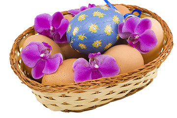 Image showing Colourful Easter Eggs