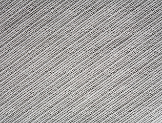 Image showing Coarse ribbed gray cotton fabric