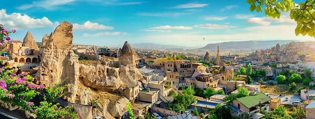 Image showing Panorama of Goreme city