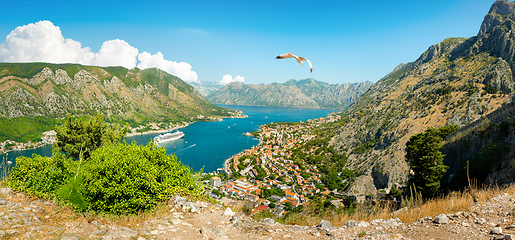 Image showing Panorama of Montenegro