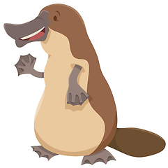 Image showing platypus animal character