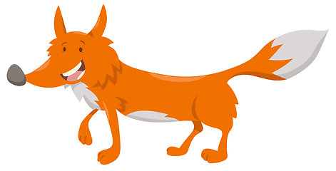 Image showing cute cartoon fox animal character