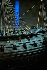 Image showing Stockholm, Swden - Novemer 6, 2018. Visit of The Vasa ship in Va