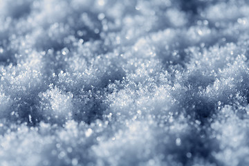 Image showing Snow background