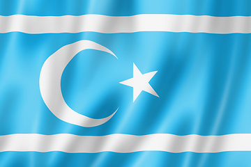 Image showing Iraqi Turkmens ethnic flag
