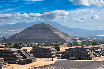 Image showing Teotihuacan Pyramids