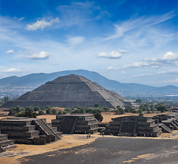 Image showing Teotihuacan Pyramids