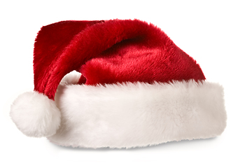 Image showing Santa hat isolated on white