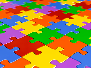 Image showing Jigsaw puzzle