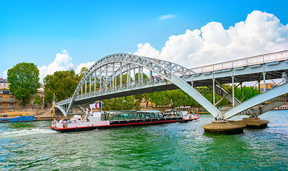 Image showing Parisian Debilly Bridge