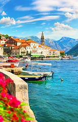 Image showing Perast bell tower