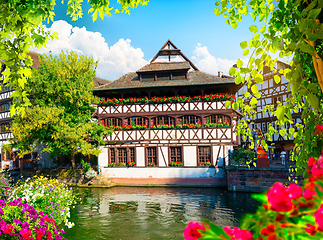 Image showing Petite France in Strasbourg