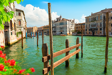 Image showing Pier and Grand Canal