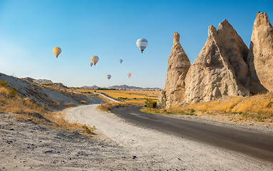 Image showing Road in Cappadocia