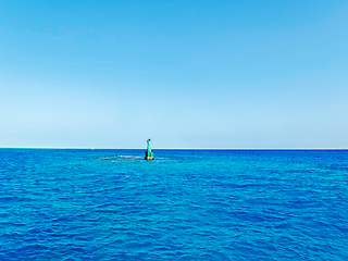 Image showing  Lighthouse near Hurghada, Egypt