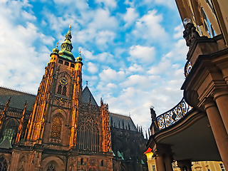 Image showing St. Vitus Cathedral, Prague