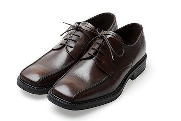 Image showing New leather shoes