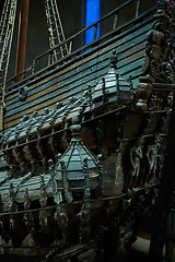 Image showing Stockholm, Swden - Novemer 6, 2018. Visit of The Vasa ship in Vasa Museum.